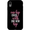 Fun Hip Replacement Surgery & Hip Surger Custodia per iPhone XR Un pulcino dell'anca con un nuovo anca - Divertente sostituzione dell'anca bionica