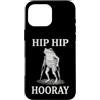 Fun Hip Replacement Surgery & Hip Surger Custodia per iPhone 16 Pro Max Hip Hip Hooray - Chirurgia dell'anca Bionic Hip Fun Sostituzione dell'anca