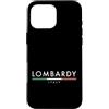Italy & Co Custodia per iPhone 16 Pro Max Lombardia Italia Minimalista