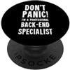 Back-End Development & Code T-Shirts & G Specialista back-end PopSockets PopGrip Adesivo