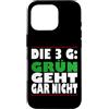 3GRules4All Custodia per iPhone 16 Pro 3G Green 3G - Gioco da tavolo