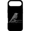 Jimbeels Custodia per iPhone Air Cardellino arte lineare Ornitologo