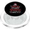 Dear Santa Christmas Santa's List Day Dr Caro Babbo Natale sono stato cattivo e vale la pena Natale PopSockets PopGrip per MagSafe