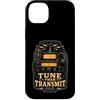 Jimbeels Custodia per iPhone 14 Plus TUNE THEN TRANSMIT Radioamatore Sintonia