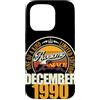 Jahrgang 1990 36. Geburtstag Awesome Custodia per iPhone 15 Pro Grande da dicembre 1990 36° compleanno frase 36 anni