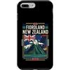 Fiordland Travel Art Studio Custodia per iPhone 7 Plus/8 Plus Fiordland, bandiera della Nuova Zelanda, grafica da viaggio