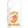 Frankly Fun Designs Custodia per iPhone 17 Candid Salsiccia Chignon Carattere Witty Pun Design