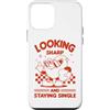 Sassy Sarcastic Single Humor Anti Valent Custodia per iPhone 12 mini Sembra affilato e rimanere single Sassy Anti Valentine