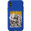 Retro Cartoon Chaos Kaiju Monster Chocol Custodia per iPhone X/XS Alimentato da Chocolate & Chaos Retro Monster Chocolate Kaiju