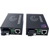 Elfcam® - PoE Convertitori da Ethernet a Fibra 10/100/1000M con Connettori per Fibre Ottiche SC Monomodale, 20KM, per Telecamere IP e Telefonie IP PoE