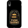 Jimbeels Custodia per iPhone XR TUNE THEN TRANSMIT Radioamatore Sintonia