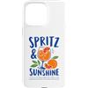 Amalfi Coast Italian Style Summer Design Custodia per iPhone 15 Pro Max Spritz E Sunshine Italia Arance Rosse