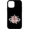brain graphic sugar cubes mind illusion Custodia per iPhone 12 mini Cubi di zucchero cerebrale effetto placebo visivo