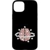 brain graphic sugar cubes mind illusion Custodia per iPhone 15 Plus Cubi di zucchero cerebrale effetto placebo visivo