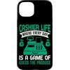 Cashier Life Day Game Guess Produce Regi Custodia per iPhone 15 Plus Cassiere Vita Dove Ogni Giorno È Un Gioco Di Indovina I Prodotti