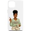 Inspirational Motivational Melanin Shop Custodia per iPhone 13 energia originale crea sé positivo donna nera di tutti i giorni