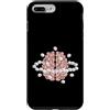 brain graphic sugar cubes mind illusion Custodia per iPhone 7 Plus/8 Plus Cubi di zucchero cerebrale effetto placebo visivo