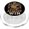 We Almost Always Almost Win Quasi sempre quasi vinciamo, simpatici tifosi di calcio PopSockets PopGrip per MagSafe