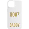 Lakelandwholesale1 Shirt Company Custodia per iPhone 14 Sagoma di animali della fattoria retrò divertente papà capra