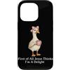 First of All Jesus Thinks I'm A Delight Custodia per iPhone 13 Pro Prima di tutto Gesù pensa che io sia una delizia Goose Coffee Meme