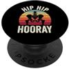 Fun Hip Replacement Surgery & Hip Surger Hip Hip Hooray - Chirurgia dell'anca Bionic Hip Fun Sostituzione dell'anca PopSockets PopGrip Adesivo