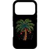 Classic Tropic Christmas Fun Custodia per iPhone 17 Pro Christmas Palm Tree Tropical Festive Lights Holiday Cheer