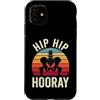 Fun Hip Replacement Surgery & Hip Surger Custodia per iPhone 11 Hip Hip Hooray - Chirurgia dell'anca Bionic Hip Fun Sostituzione dell'anca