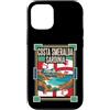 Costa Smeralda Travel Art Studio Custodia per iPhone 12/12 Pro Costa Smeralda Sardegna Italia Bandiera Costa Smeralda Viaggio Grafico