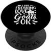I Just Freaking Love Goats Ok Goat Gift Ho solo capre di amore pazzo Ok PopSockets PopGrip Adesivo