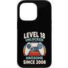 Level 18 Unlocked Awesome Since 2008 Custodia per iPhone 13 Pro Livello 18 sbloccato fantastico dal 2008