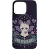 Emo Never Was a Phase Custodia per iPhone 15 Pro Max Carino gotico pipistrello cuore spezzato pastello spettrale estetica
