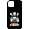 Level 18 Unlocked Awesome Since 2008 Custodia per iPhone 13 Livello 18 sbloccato fantastico dal 2008