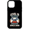 Level 18 Unlocked Awesome Since 2008 Custodia per iPhone 12 mini Livello 18 sbloccato fantastico dal 2008