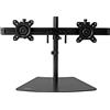 StarTech Supporto Doppio Monitor VESA 12-24 8kg, Nero (ARMBARDUO)