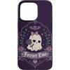 Emo Never Was a Phase Custodia per iPhone 15 Pro Max Carino Gotico Fantasma Cuori Rose Dark Kawaii Estetica