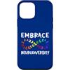 Neurodiversity Apparel - Neurodiverse Mi Custodia per iPhone 12 mini Neurodiversity Rainbow Infinity farfalla ADHD autismo