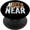Buy Me A Beer Funny Getting Married Groo Comprami una birra La fine è vicina divertente sposarsi sposo PopSockets PopGrip Adesivo