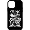 Funny Smutty Book Lovers Gifts For Women Custodia per iPhone 12 mini Smut Reader Smutty Dark Romance Spice Romance Romance Smutt Reader