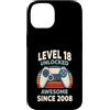Level 18 Unlocked Awesome Since 2008 Custodia per iPhone 14 Livello 18 sbloccato fantastico dal 2008