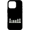Chess Strategy Brain Sports Board Game K Custodia per iPhone 16 Pro Scacchiera con pezzi illuminati