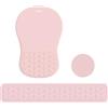 MOSISO Supporto Poggiapolsi Mouse Pad&Tastiera,Tappetino Mouse Ergonomico