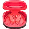 DUSONLAP AI Cuffie Traduzione Simultanea, 3-in-1 Bluetooth 5.4 Cuffie Traduzione con 165 Lingue/8 Modalità, 42 Ore Open Ear Auricolari Bluetooth con APP e Codice Autorizz Permanente per Viaggi/Affari,Vermiglio