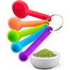 Taylors Eye Witness Set di 5 cucchiai dosatori in silicone - Zero Plastica, LFGB Food Grade Utensili da cucina per cottura e cottura accurati. Include ¼ di cucchiaio, ½ cucchiaio, 1 cucchiaio, ½