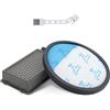 Scienraise 1 set di filtri RO4825EA per Rowenta Compact Power Cyclonic XXL RO48xx | RO4825EA RO4855EA RO4871EA RO4881EA RO4B63EA Filtro di ricambio per aspirapolvere, ricambio ZR78000