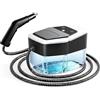 Tsebugap Pulitore a Vapore Portatile Steam Cleaner Vapore Pulizia Pistola a Vapore 6 Velocità Regolabili, 1.8L Serbatoio dell'acqua, 4 Bar, Riscaldamento in 15s