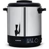 Klarstein Dispenser Acqua Calda per Casa, Erogatore Acqua Instantaneo 25L, Distributore Ufficio Elettrico in Acciaio Inossidabile da 2000W, Dispenser con Rubinetto per Tè e Bevande