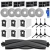 NAILAO 24 Accessori per Dreame L10s PRO Ultra Heat / L10s Ultra Gen 2/ Mova E30 Ultra X30 Ultra, con Sacchetto X6, Mocio X6, Filtro X4, Spazzole Laterali X6, Spazzole Principali X1