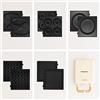 CREATE/STONE STUDIO/Tostiera individuale per sandwich e waffle Bianco sporco / 5 piastre intercambiabili: sandwich-grill, waffle, taiyaki, pancake e ciambelle, antiaderente, apertura 100º, 600W