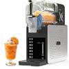OPULENTHOME Macchina per slush da 200 W con funzione autopulente e 5 programmi - contenitore da 1,9 l per cocktail, frappè, 12 ore di mantenimento del freddo, contenitore di raccolta da 400 ml - ideale per casa e