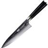 FINDKING Coltello Chef Damasco 20 cm, Manico Ebano, Cucina Professionale